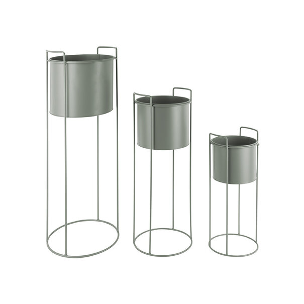 Present Time Set plantenpotten Essence rond junglegroen