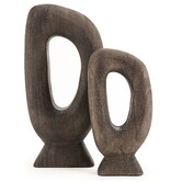 Ornament Core groot - bruin