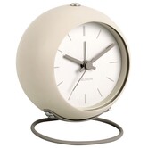Wekker Nirvana Globe warm grijs
