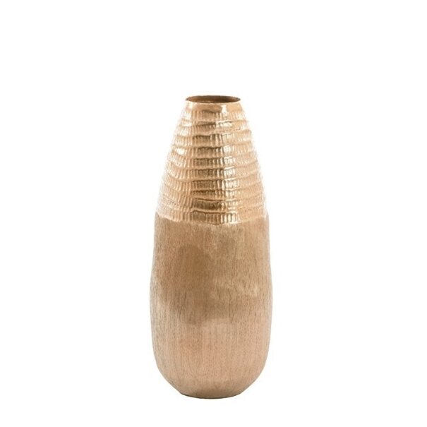 Light en Living Vaas deco Ø20x51 cm MAZAN goud