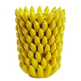 Vaas Ø25,5x34 cm ZITA keramiek geel