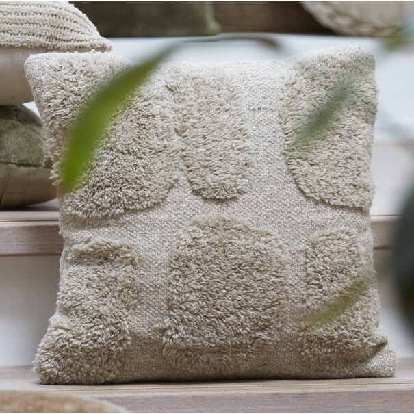 Light en Living Kussen 45x45 cm LATIUM beige