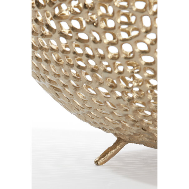 Light en Living Schaal Ø38x16 cm MURCIA antiek goud