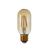 LED staaf breed Ø4x10 cm LIGHT 4W amber E27 dimbaar