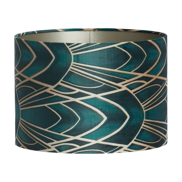 Light en Living Kap cilinder 30-30-21 cm TIARA groen