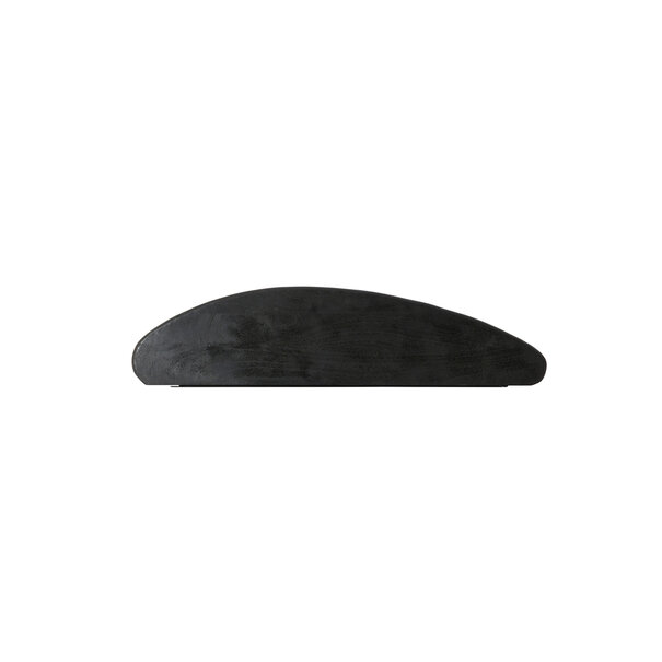 Light en Living Wandplank 110x25x3 cm GINOSA hout  mat zwart