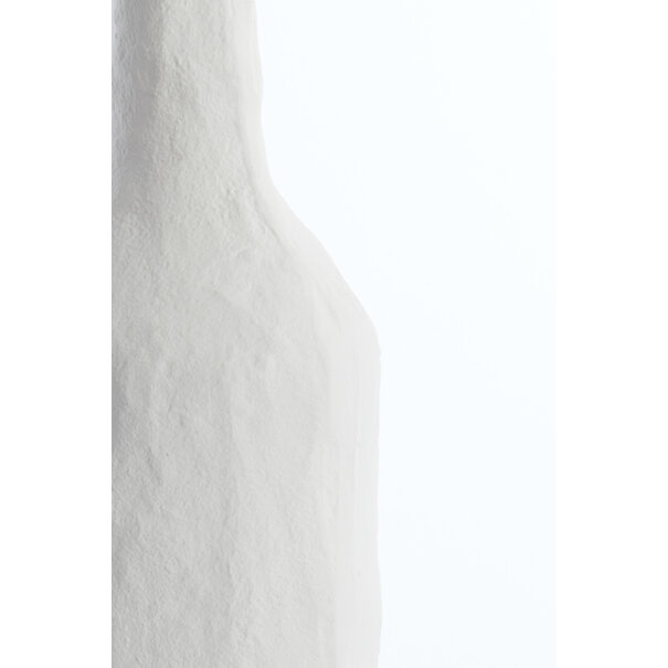 Light en Living Vaas deco 9x8x40 cm TEODORA crème