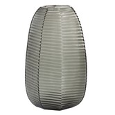 Vaas Ø23x37,5 cm MAEVA smoke glas grijs