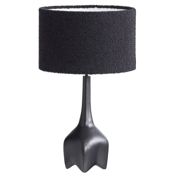Woood Foss Tafellampvoet Aluminium Antique Zwart/bruin