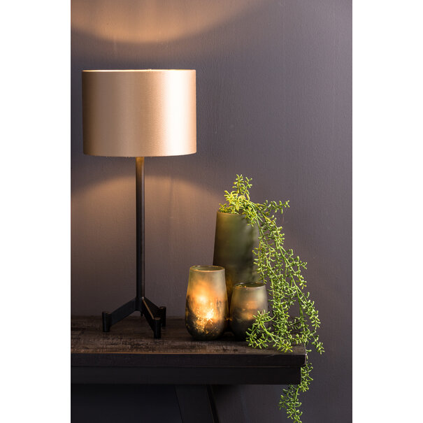 Light en Living Lampvoet 15,5x15,5x40 cm DENNIS mat zwart