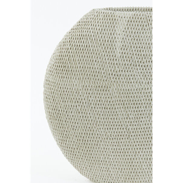 Light en Living Vaas deco 40,5x14,5x36,5 cm MASHABA zand