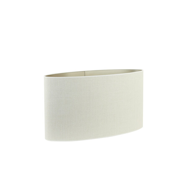 Light en Living Kap ovaal recht smal 58-24-32 cm SAVERNA eiwit