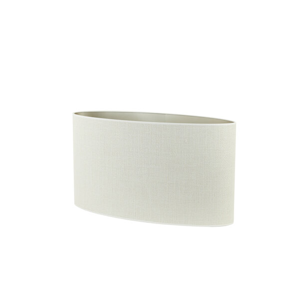 Light en Living Kap ovaal recht smal 58-24-32 cm SAVERNA eiwit