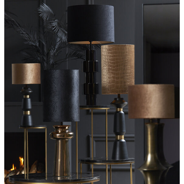 Light en Living Lampvoet Ø11x39 cm ILVAR mat zwart