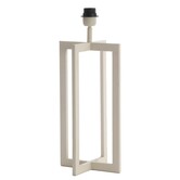 Lampvoet 21x21x46 cm MACE crème