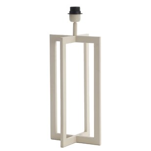 Lampvoet 21x21x46 cm MACE crème