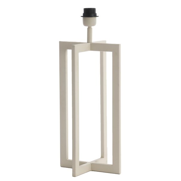 Light en Living Lampvoet 21x21x46 cm MACE crème