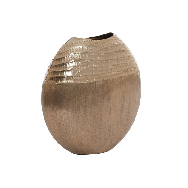 Light en Living Vaas deco 35x9,5x34 cm MAZAN goud