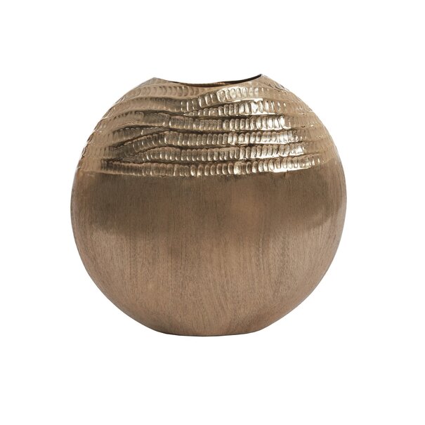 Light en Living Vaas deco 35x9,5x34 cm MAZAN goud