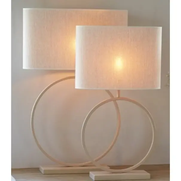 Light en Living Lampvoet LIVA mat beige - Diverse afmetingen