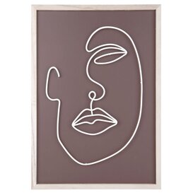 Schilderij Art Line Drawing medium