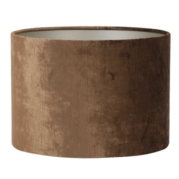 Light en Living Kap cilinder 30-30-21 cm GEMSTONE bruin