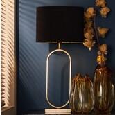 Lampvoet 21x13x55 cm JAMIRI antiek brons