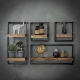 Set Wandplanken Live Edge Medium