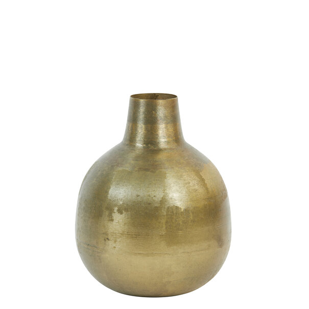 Light en Living Vaas deco FARYL antiek brons - 2 afmetingen