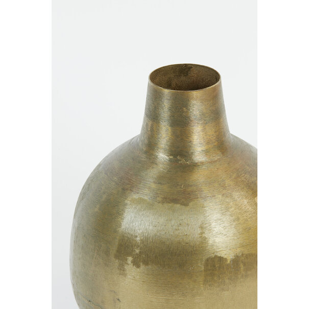 Light en Living Vaas deco FARYL antiek brons - 2 afmetingen