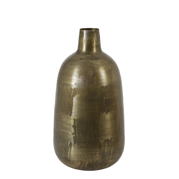 Light en Living Vaas deco FARYL antiek brons - 2 afmetingen