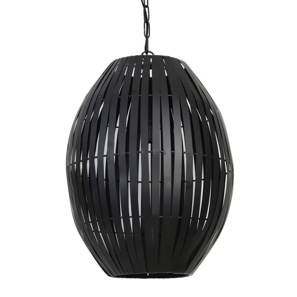 Light en Living Hanglamp KYOMI mat zwart - diverse afmetinge