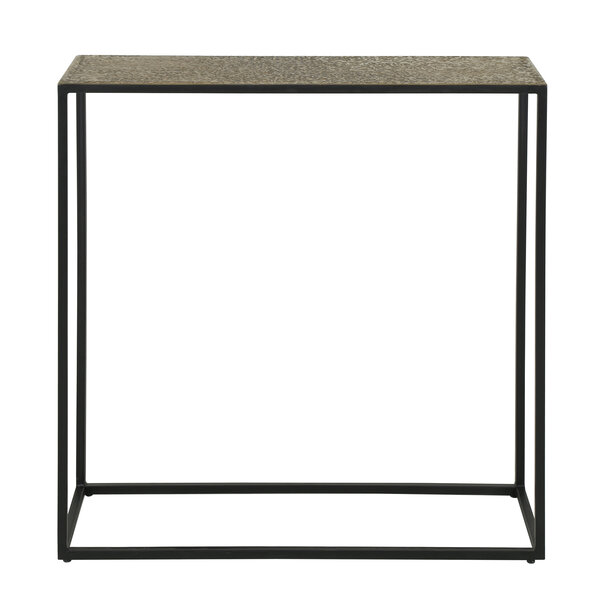 WoonStijl Haltafel iron metallic