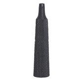 Vaas Ø9,5x46 cm ANGIRA mat zwart