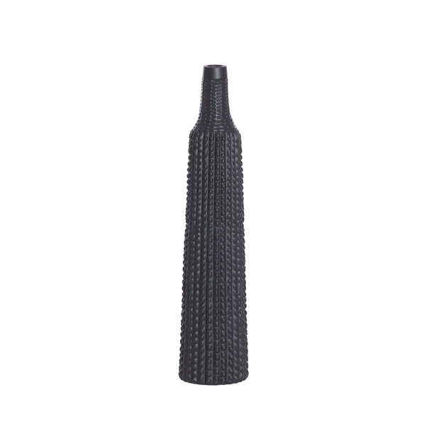 Light en Living Vaas Ø9,5x46 cm ANGIRA mat zwart
