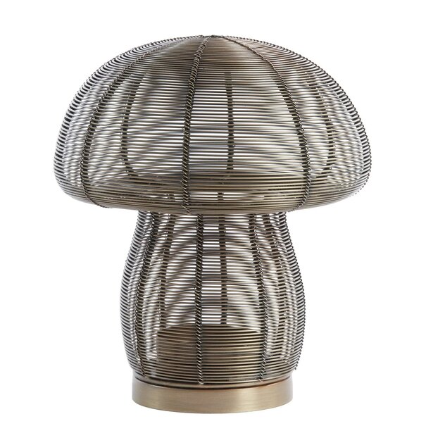 Light en Living Theelicht Ø20x24 cm MUSHROOM antiek  brons