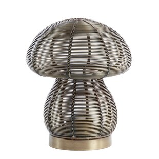 Theelicht Ø15x18 cm MUSHROOM antiek  brons