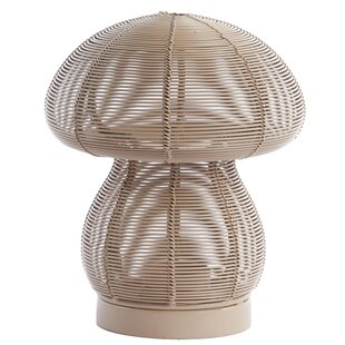 Theelicht Ø15x18 cm MUSHROOM mat  beige