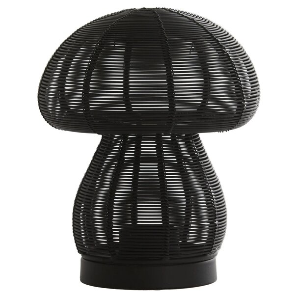 Light en Living Theelicht Ø15x18 cm MUSHROOM mat  zwart