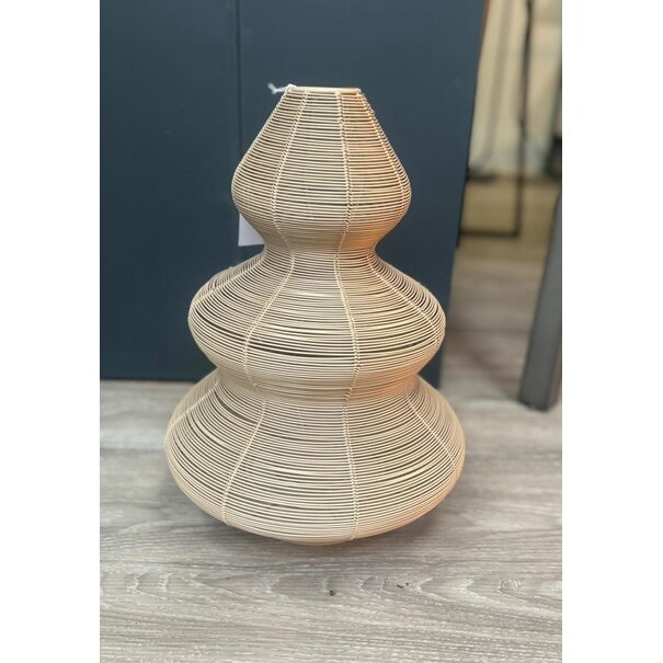 Light & Living Windlicht Ø25x35 cm CHRISTMAS TREE  crème