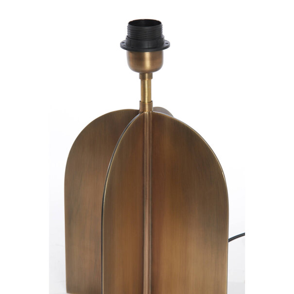 Light en Living Lampvoet 21x21x29 cm MOLAGO antiek  brons