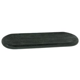 Wandplank Tre 1 mango 49 cm – zwart