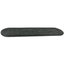 Wandplank Tre 3 mango 100 cm – zwart