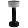 Tafellamp Lampa zwart / wit oplaadbaar
