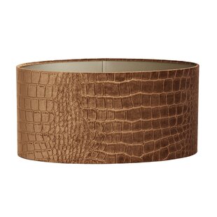 Ovale lampenkap PRAYA bruin 45x21x22 cm