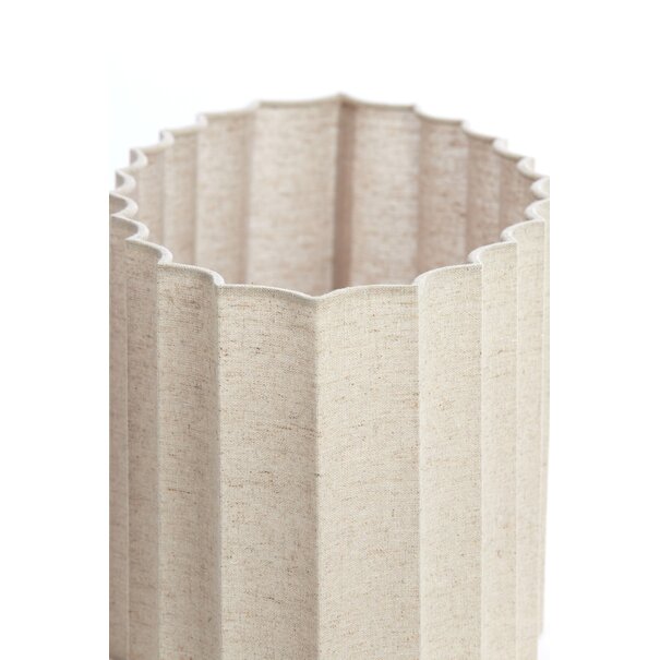 Light en Living Kap ovaal recht smal 45-21-22 cm DISLI naturel