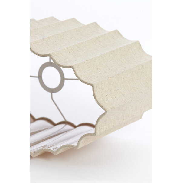 Light en Living Kap ovaal recht smal 45-21-22 cm DISLI naturel