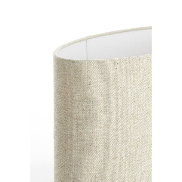Light en Living Kap ovaal recht smal 58­-24-­32 cm LIVIGNO naturel