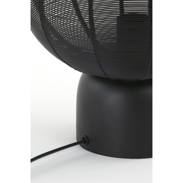 Light en Living Tafellamp Suneko zwart - 2 maten