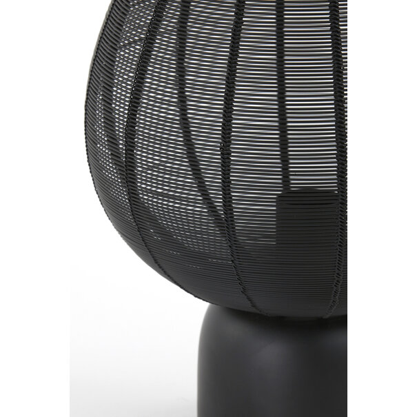 Light en Living Tafellamp Suneko zwart - 2 maten